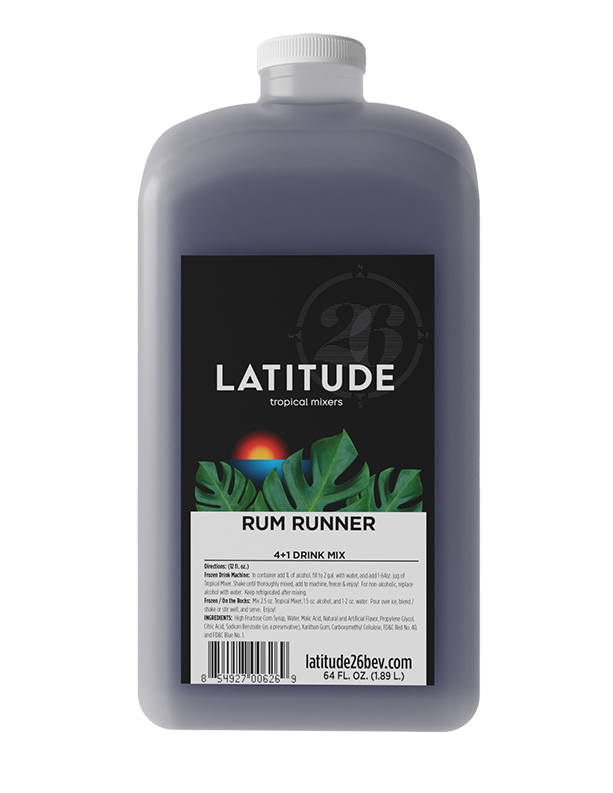 Latitude 26 - Tropical Mixers | Rum Runner